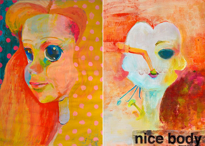 下田麻亜也 個展『nice body』