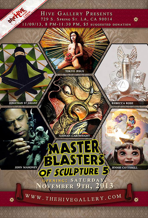 クラフト・美術学科 石野平四郎さん参加『Master Blasters of Sculpture 5』