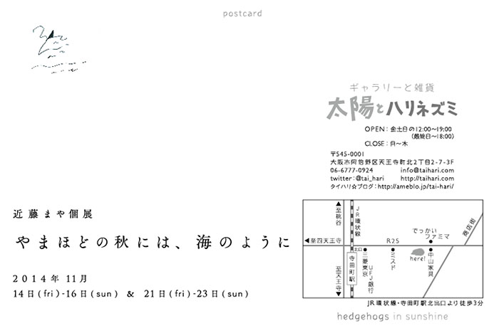 ①やまほどの秋DM裏