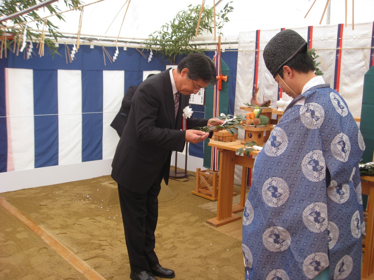 地鎮祭の様子02