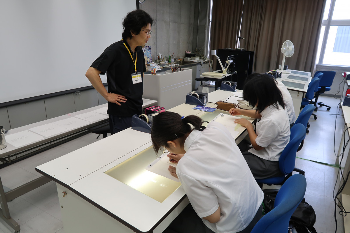 大学見学にお越しいただきました（2017年7月13日(木) 兵庫県立伊川谷北高等学校)