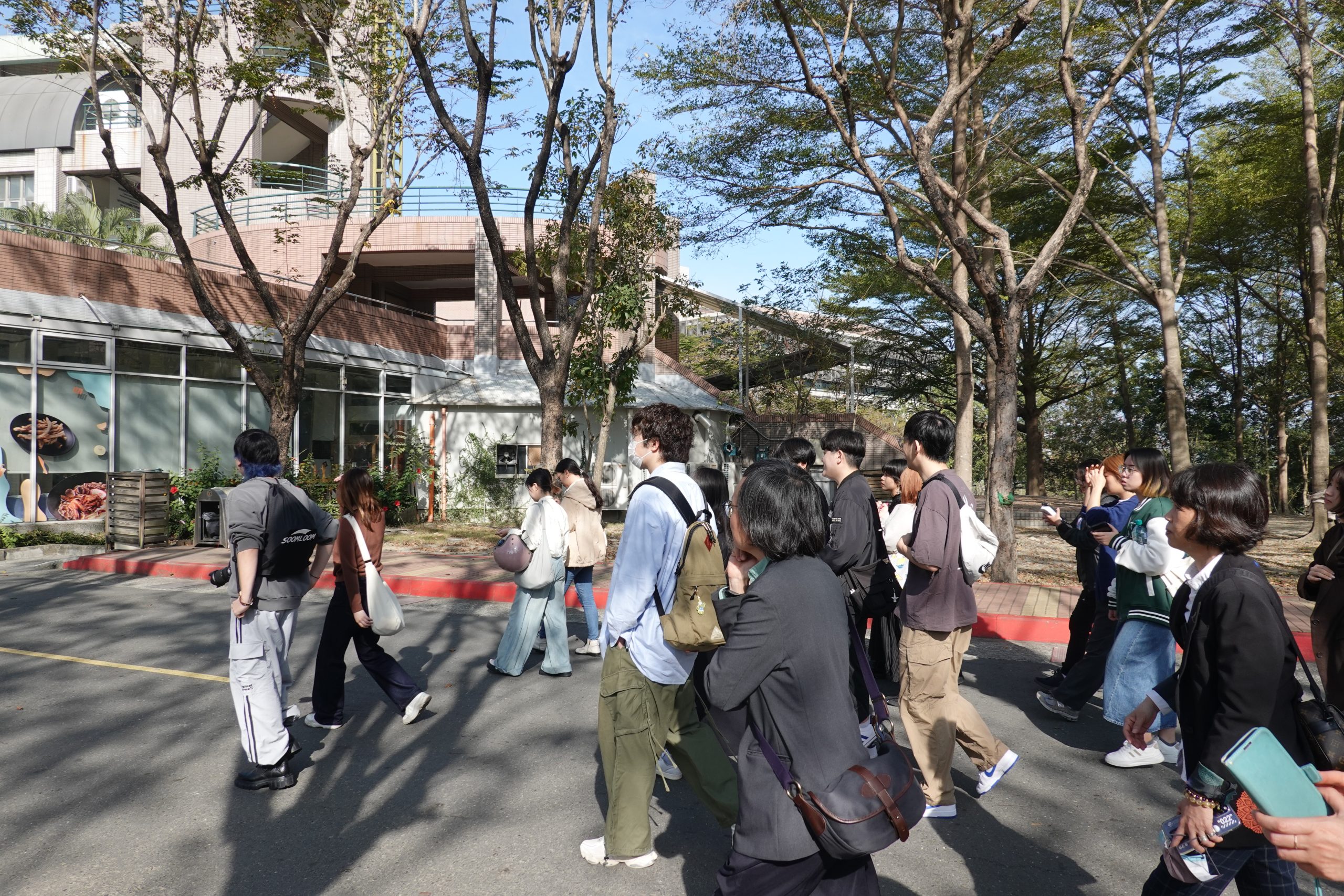 樹徳科技大学訪問の様子