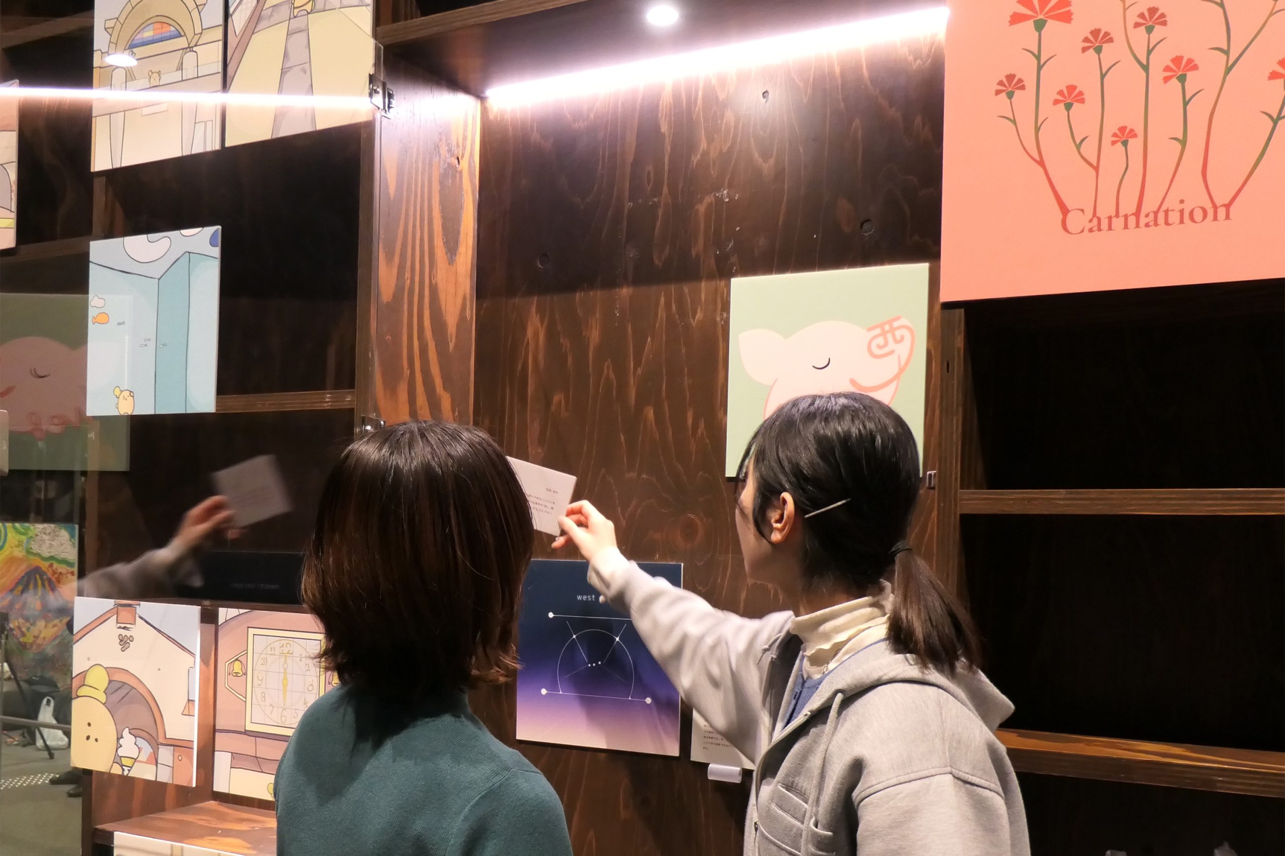 神戸市西区を発見するグラフィックデザイン展」（西神中央ホール