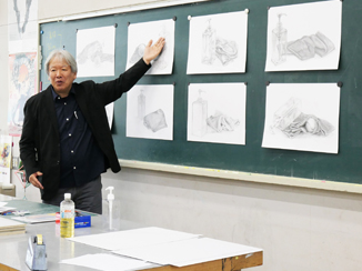 完成作品の講評